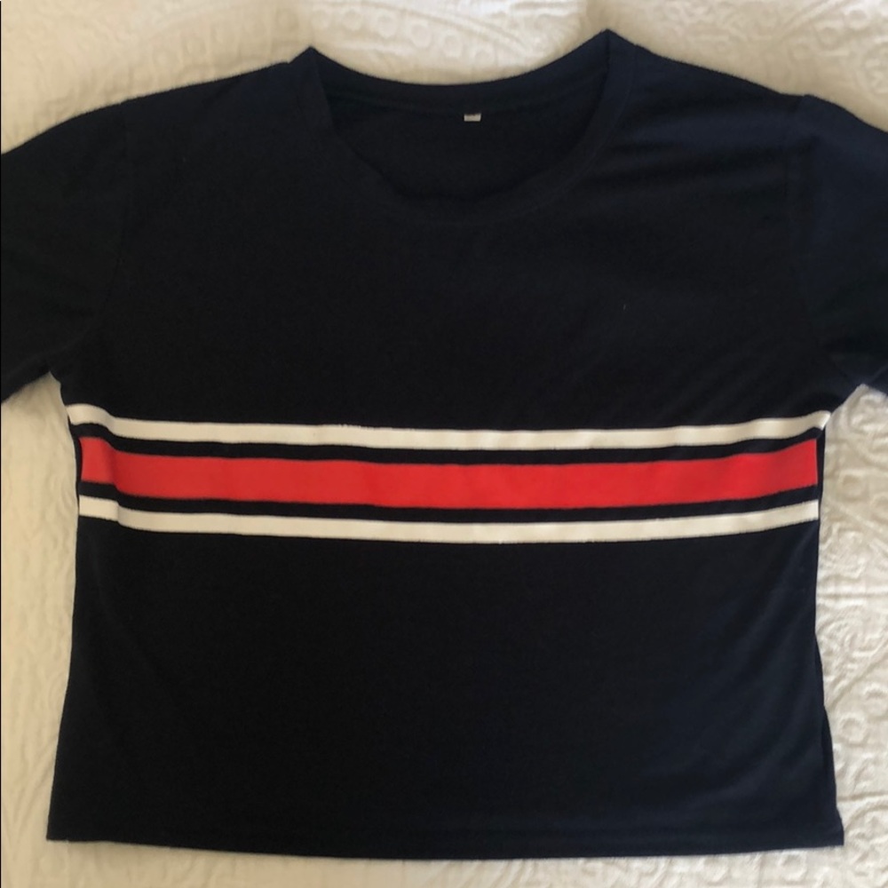Cute Red, White, and Blue top!